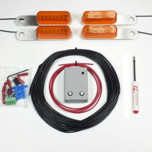 Logo Lites LED Turn Signal Kit with 4 Bumper Brackets