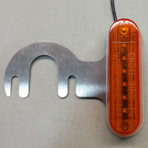 Logo Lites Replacement Amber Bucket Bracket (Right)