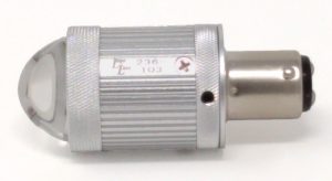 Logo Lites Focused Beam LED Headlight Side View