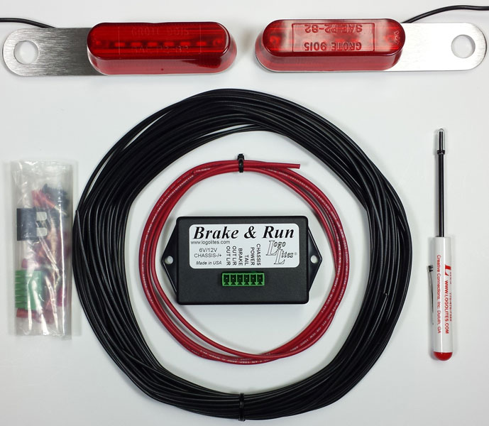 Brake & Run complete installation kit with Bumper mounting brackets