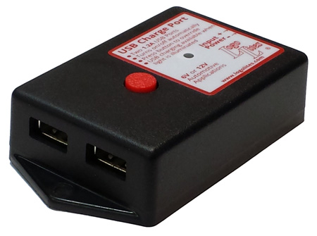 Logo Lites USB Charge Port