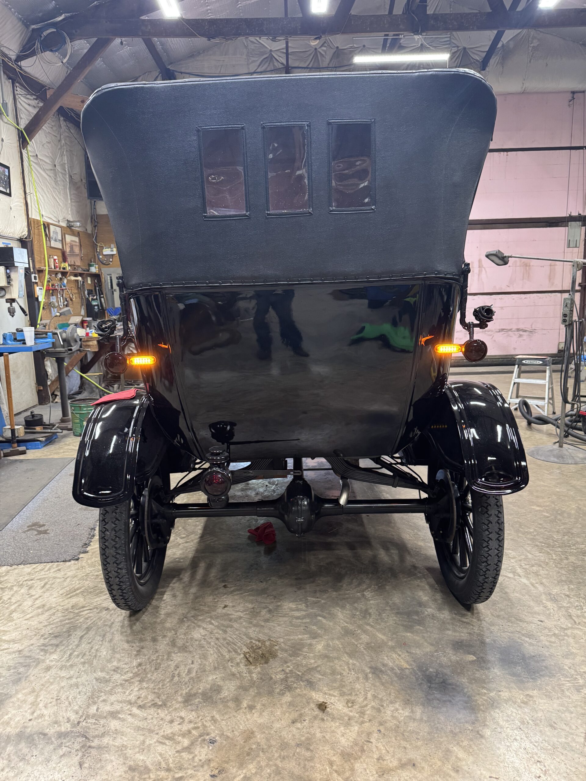 1917 Model T Ford with Logo Lites LED Turn Signals
