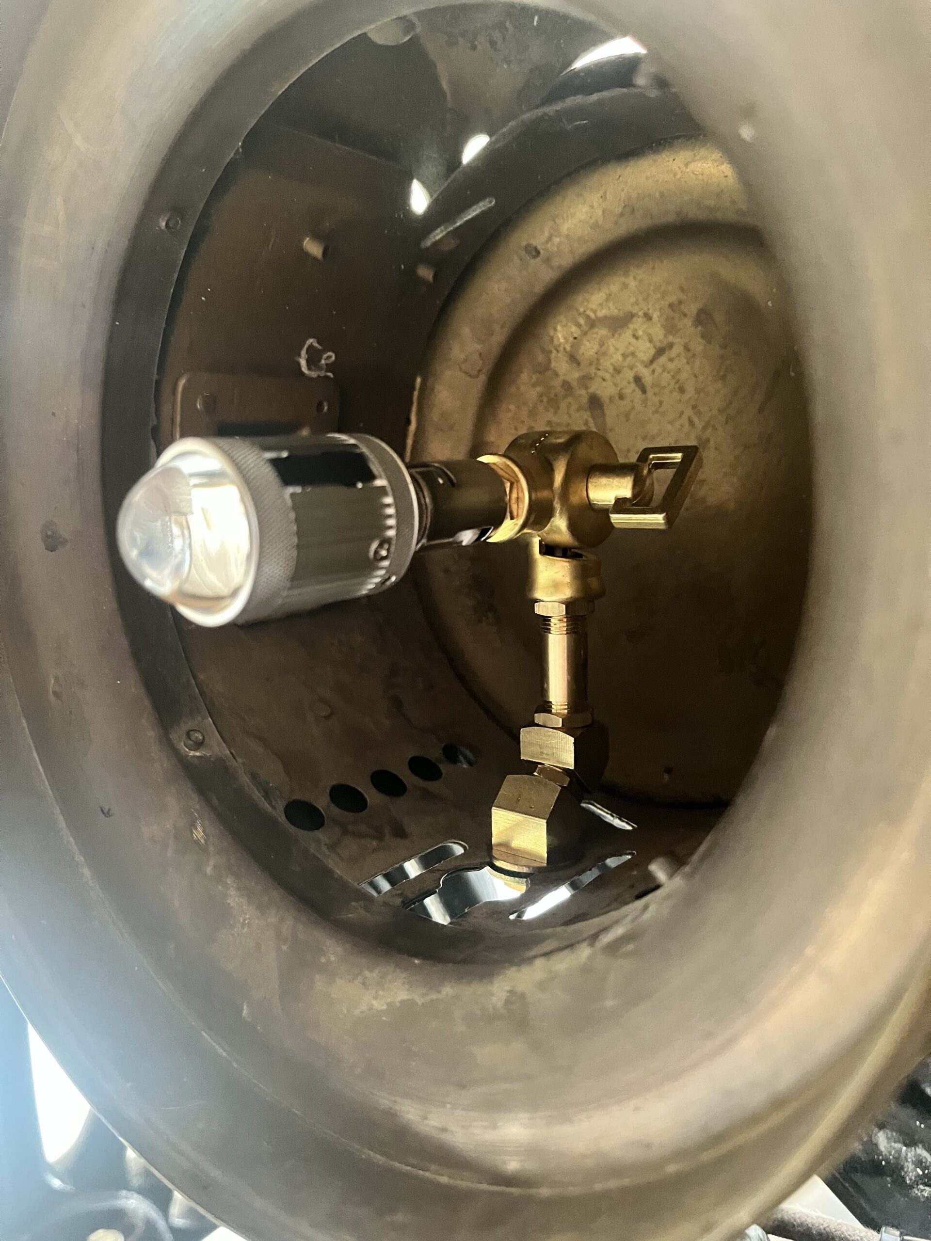 Logo Lites Focus Beam LED Headlights on a 1911 Model T Ford