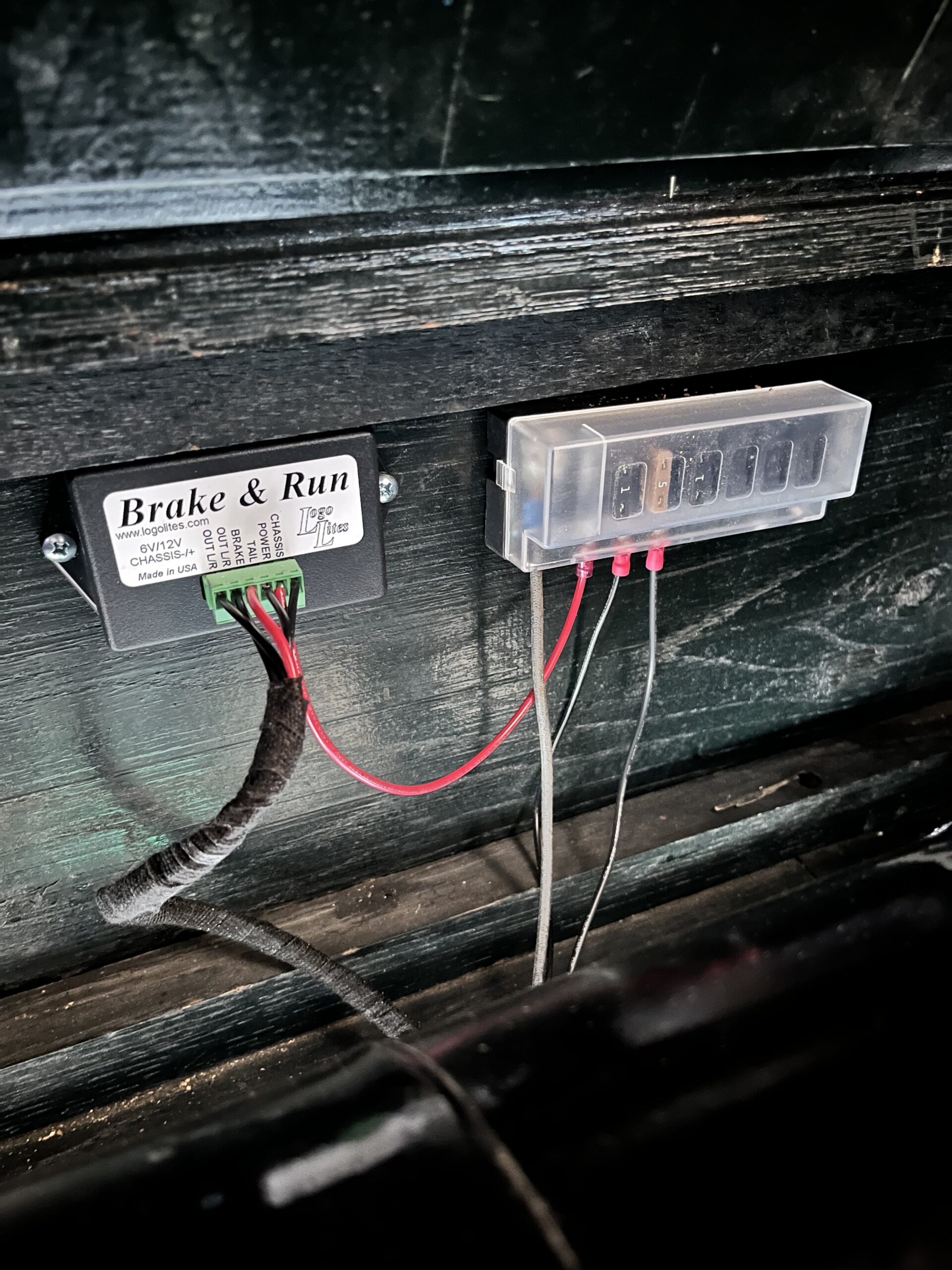 Logo Lites Brake & Run on a 1911 Model T Ford